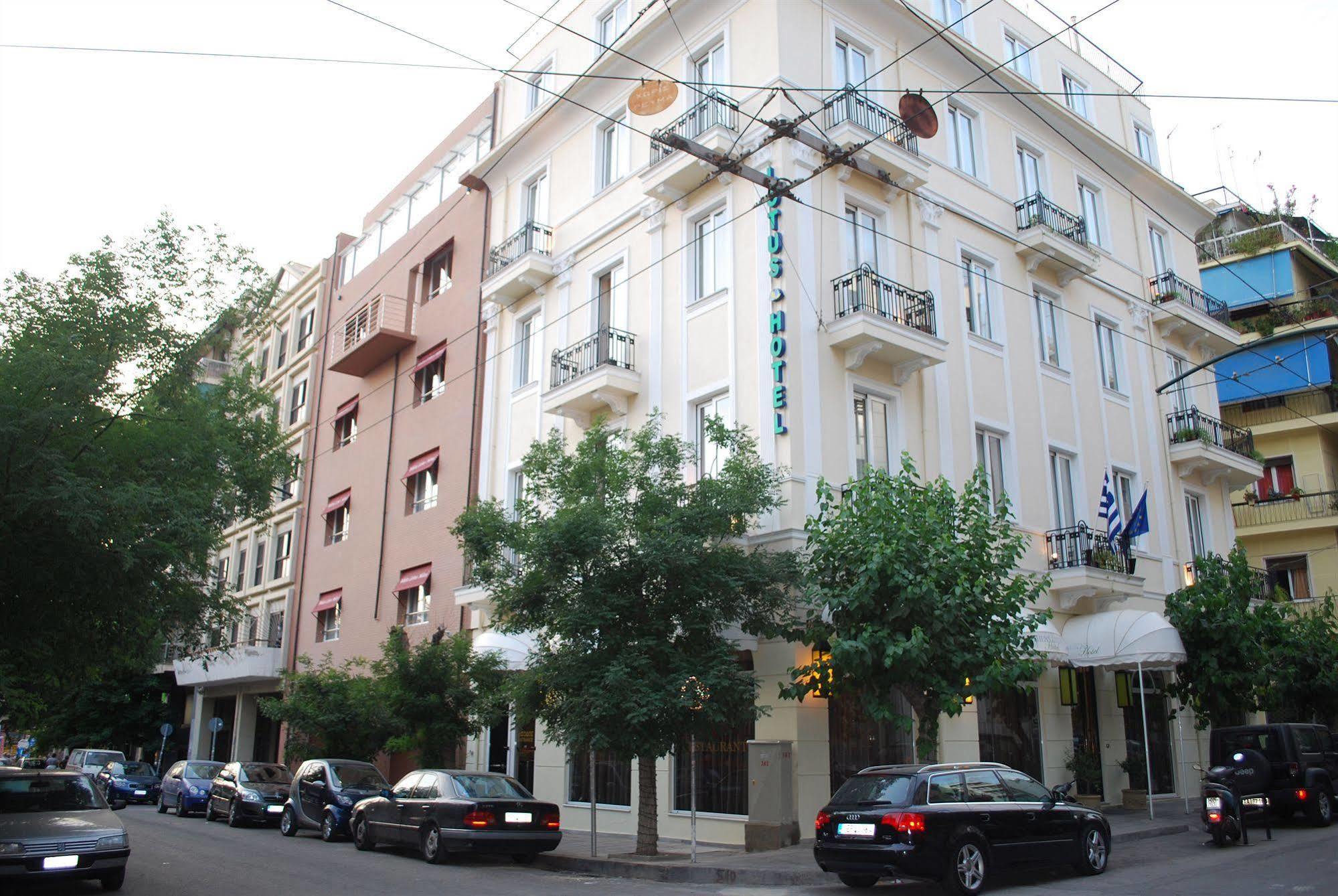 Athens Lotus Hotel Exterior foto